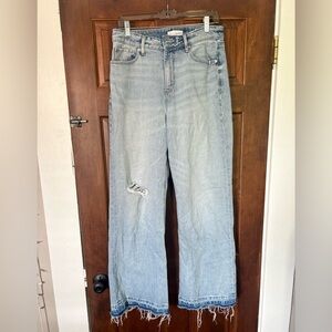 Loft wide leg Jeans size 28